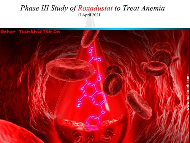 نتایج فاز III داروی درمان آنمی Roxadustat
